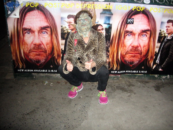 Rev. Jen finds power in Pippi, prosthetics, pageants 1 Iggy Pop would have noticed: Rev. Jen strolls the Lower East Side in a goblin mask and actual ears from “Legend,” but fails to attract the attention of a population more concerned with trolling Tinder than engaging with their once-weird neighborhood. Photo by John Foster.