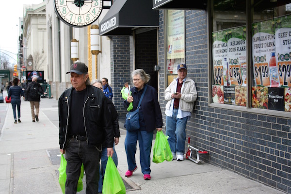 Loyal Customers Rally, as Supermarket Faces Lethal Lease 6 Some went straight into the supermarket after the rally, emerging with bags filled with fresh produce. Photo by Yannic Rack.