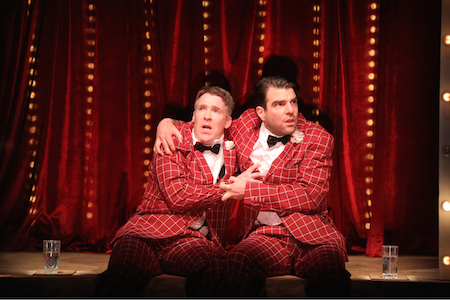 In Hell’s Kitchen, MCC Theater Finally Finds a Home 4 Brian Hutchinson and Zachary Quinto in MCC’s 2016 production of “Smokefall.” | JOAN MARCUS