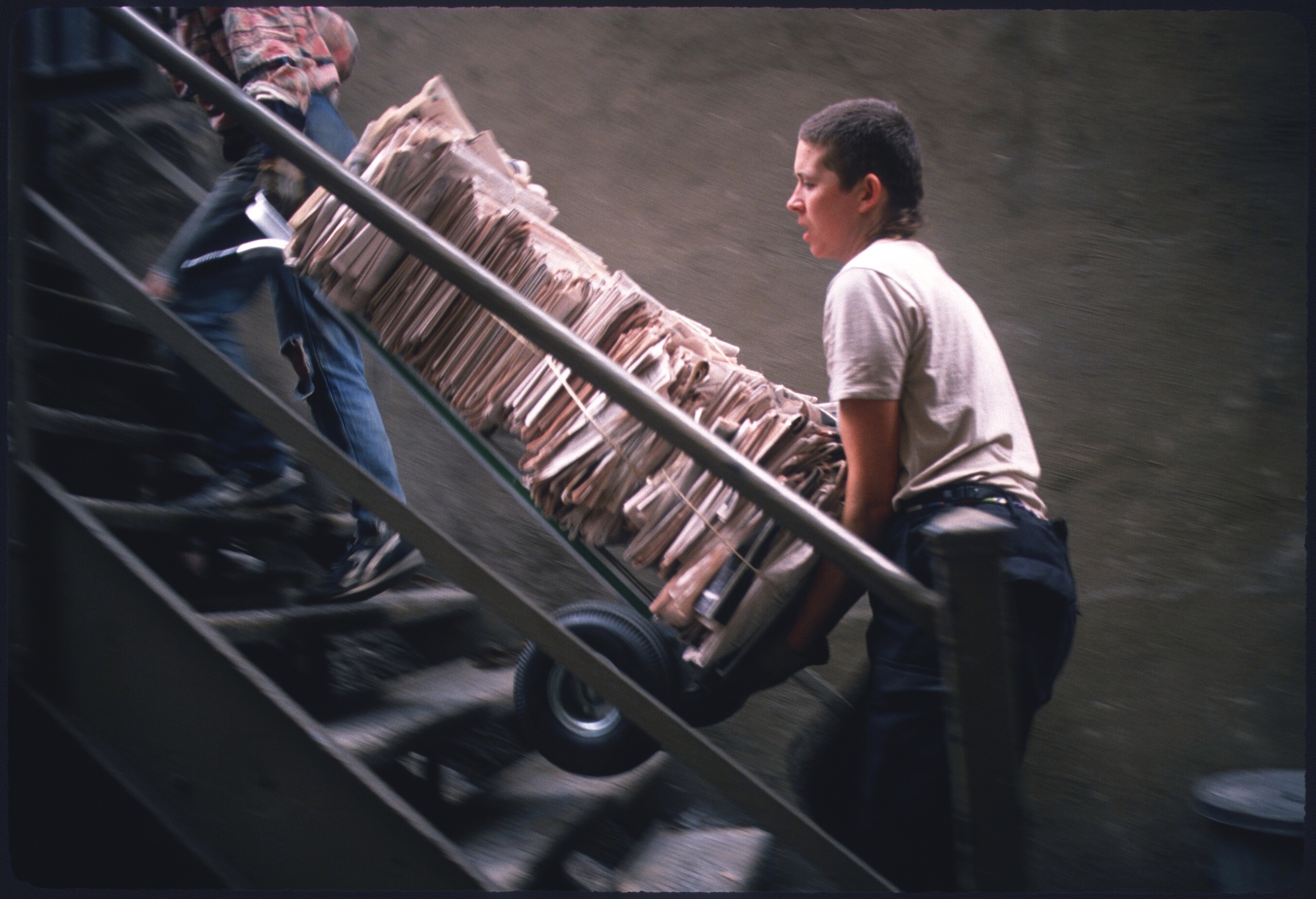 Purple, pedicabs, a push for recycling: A look back at New York’s ‘Eco ’80s’ 3 bw, datz