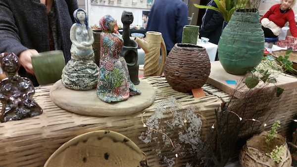 Just Do Art: Week of April 28, 2016 4 Good deals are on the table, at May 7’s Penn South Ceramics Studio Sale. Photo by Judith Sokoloff.