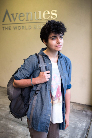 ‘Class Divide’ Documentary Gets to the Heart of Today’s Chelsea 3 Yasemin, a student at Avenues School whose “115 Steps” project brought the two sides of the street together. Photo by Tom LeGoff, courtesy HBO.