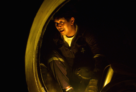 Modern Estrangement 1 One of the cargo ship sailors in Mauro Herce’s “Dead Slow Ahead.” | FILM SOCIETY OF LINCOLN CENTER