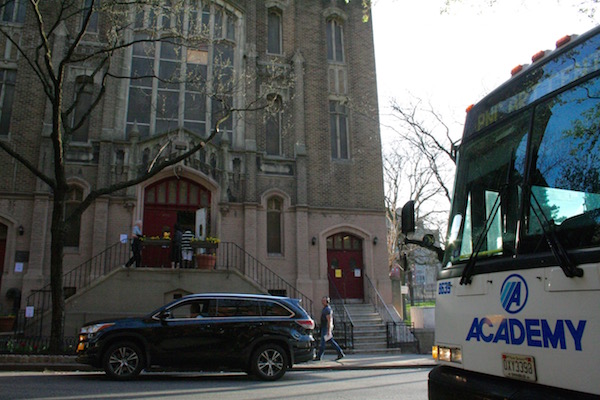 Residents Riled by Eminent Domain Scenario for Bus Terminal Revamp 4 The Metro Baptist Church, where hundreds of local residents directed their anger and concerns at officials from the Port Authority this week during a town hall meeting. Photo by Yannic Rack.