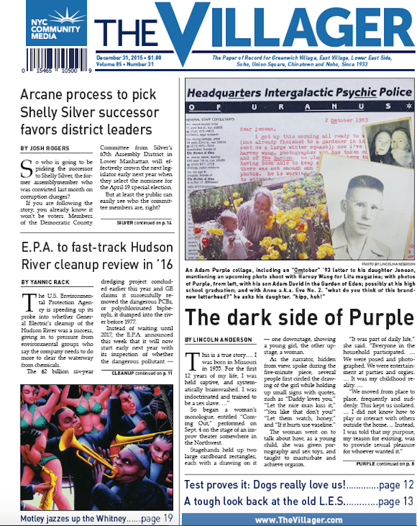 Villager wins 10 NYPA awards; Ranks No. 5 in state 1 LA, award