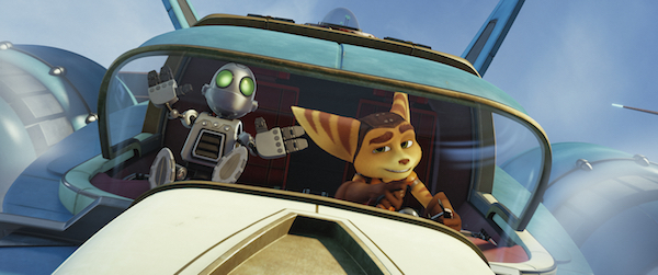 ‘Ratchet & Clank’ Film is Goofy Fun for PlayStation Fans 1 David Kaye as the voice of Clank (left) and James Arnold Taylor stars as the voice of Ratchet in “Ratchet and Clank.” Courtesy Gramercy Pictures.