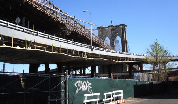 No sleep until 2022: Work on Brooklyn Bridge, begun in 2010, will continue until 2022 1 File photo by John Bayles The late-night renovation work on the Brooklyn — which has been keeping locals up at night since 2010, is slated to continue until 2022.