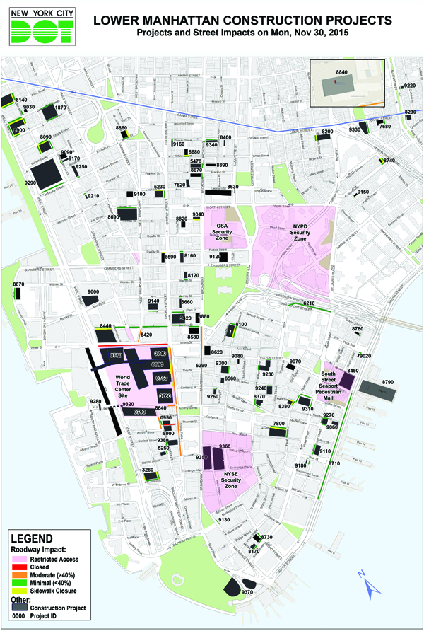 Countdown to chaos: DOT's Downtown coordination office closing at the end of the month 2 dot-construction-coordination-2015-12-31-mapSMALL