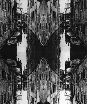 SuZen sees visions of light and spirit 3 To achieve the “Reflections of Venice” look, SuZen printed four of the original photo, then mounted them together. © SuZen.