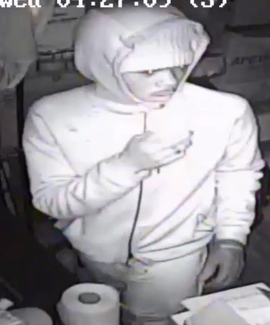 One of the alleged suspects in the burglary pattern.