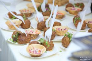 Tasty Tribeca: Food fest returning for 22nd year to fund public school arts programs 2 Photo by Shintaro Ueyama Participating restaurants provide "tastes" from their menus, and a $45 ticket includes six tastes, as well as one beverage and two tastes from the beer tour.