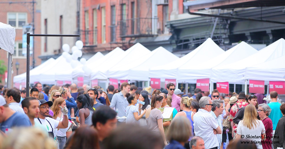 Photo by Shintaro Ueyama The popular Taste of Tribeca school fund-raiser returns to Duane St. between Greenwich and Hudson Sts. on Saturday May 21 for its 22nd year.