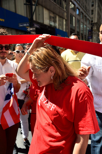 Marching Up Fifth in Celebration of Puerto Rican Culture 20 City Council Speaker Melissa Mark-Viverito.