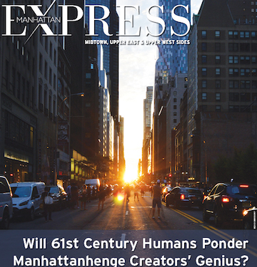 Will 61st Century Humans Ponder Manhattanhenge Creators’ Genius? 1 COVER PHOTO BY JACKSON CHEN