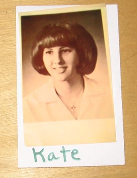 Returning to high school — this time as a lesbian 1 Kate Walter as a senior in her 1966 high school yearbook photo.