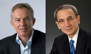 Tony Blair's View of Today's World 1 Former British Prime Minister Tony Blair and Rabbi Peter J. Rubinstein. | 92Y.ORG