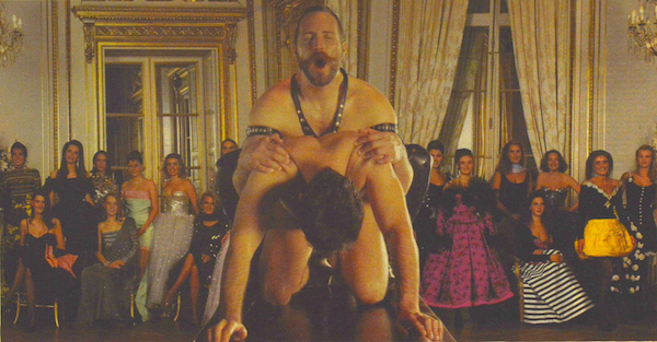 An outsider's remote view of all things 2 Ingo Swann: “The Demonstration Showing How It’s Done: Social Comment Series” (Collage,
9.438 x 18 inches, on loan from the Collection of Leslie-Lohman Museum of Gay and Lesbian Art, gift of the Ingo Swann Estate).