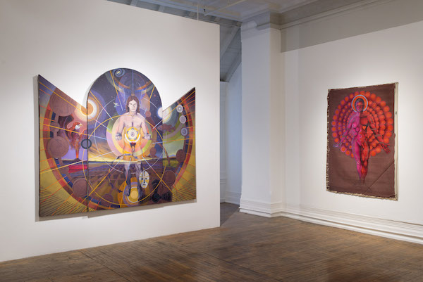 Installation view: “Ingo Swann: A Remote View.” Image courtesy La MaMa La Galleria.