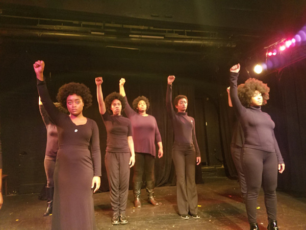 “Black Panther Women” plays at 13th Street Rep through Aug. 7. Courtesy Women of Color Productions. 
