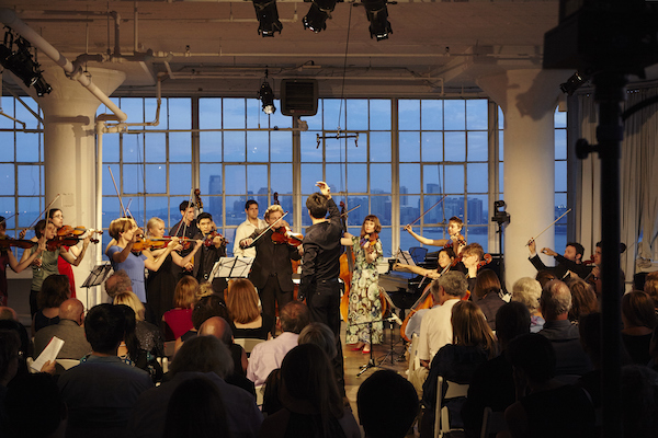 Just Do Art: Week of June 9, 2016 4 Newton’s grasp of gravity is a thematic touchstone for this year’s Chelsea Music Festival, June 10–18. Seen here, opening night 2015 at Canoe Studios. Photo by Matt Harrington.
