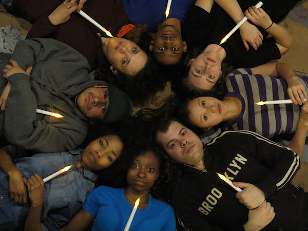 Just Do Art: Week of June 9, 2016 5 Stop by a candlelight vigil, in "The Death of a Black Man (A Walk By)," an immersive new play at Theater for the New City, through June 19. Photo by Remy.
