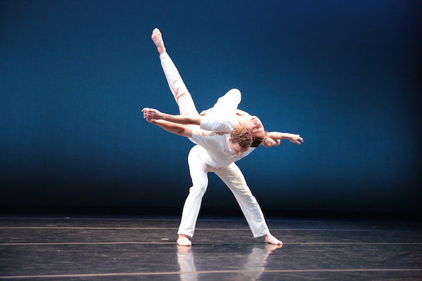 An excerpt from Lar Lubovitch Dance Company’s “Concerto Six Twenty-Two” is part of the Hudson River Dance Festival, June 15 & 16. Photo by Steven Schreiber. 