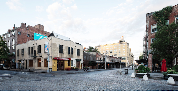 Gansevoort St. Redevelopment Gets Green Light From Landmarks 2 A view of the existing south side of the Gansevoort St. block, seen from Ninth Ave. Photo courtesy BKSK Architects.