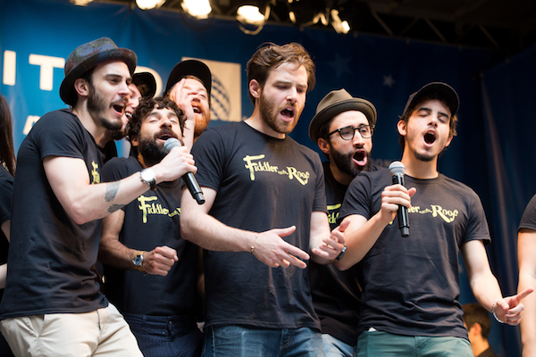 The lads from “Fiddler on the Roof.” | JEREMY DANIEL/ COURTESY: THE BROADWAY LEAGUE 