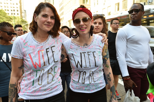 2016 Dyke March- with Edie Windsor