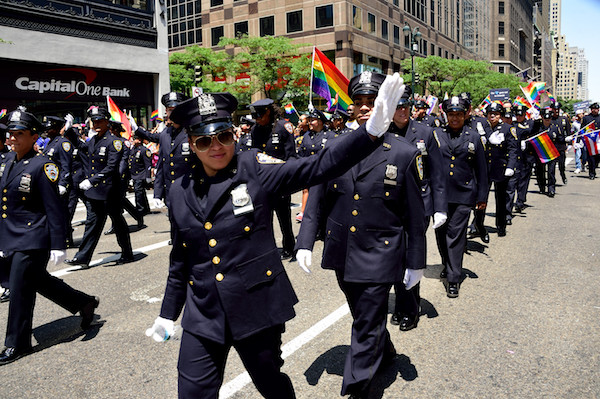 Manhattan Pride 2016 Orlando themes- Gays Against Guns, Say Their Names, angels..... � Donna F. Aceto