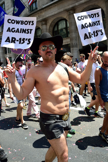 Manhattan Pride 2016 Orlando themes- Gays Against Guns, Say Their Names, angels..... � Donna F. Aceto