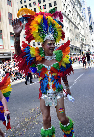 Manhattan Pride 2016 Orlando themes- Gays Against Guns, Say Their Names, angels..... � Donna F. Aceto