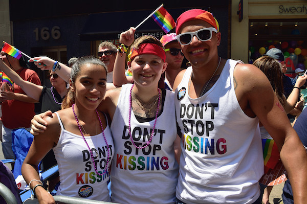 Manhattan Pride 2016 Orlando themes- Gays Against Guns, Say Their Names, angels..... � Donna F. Aceto