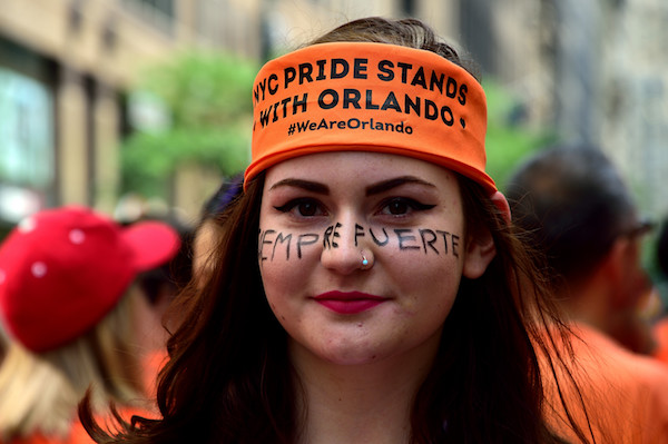 Manhattan Pride 2016 Orlando themes- Gays Against Guns, Say Their Names, angels..... � Donna F. Aceto