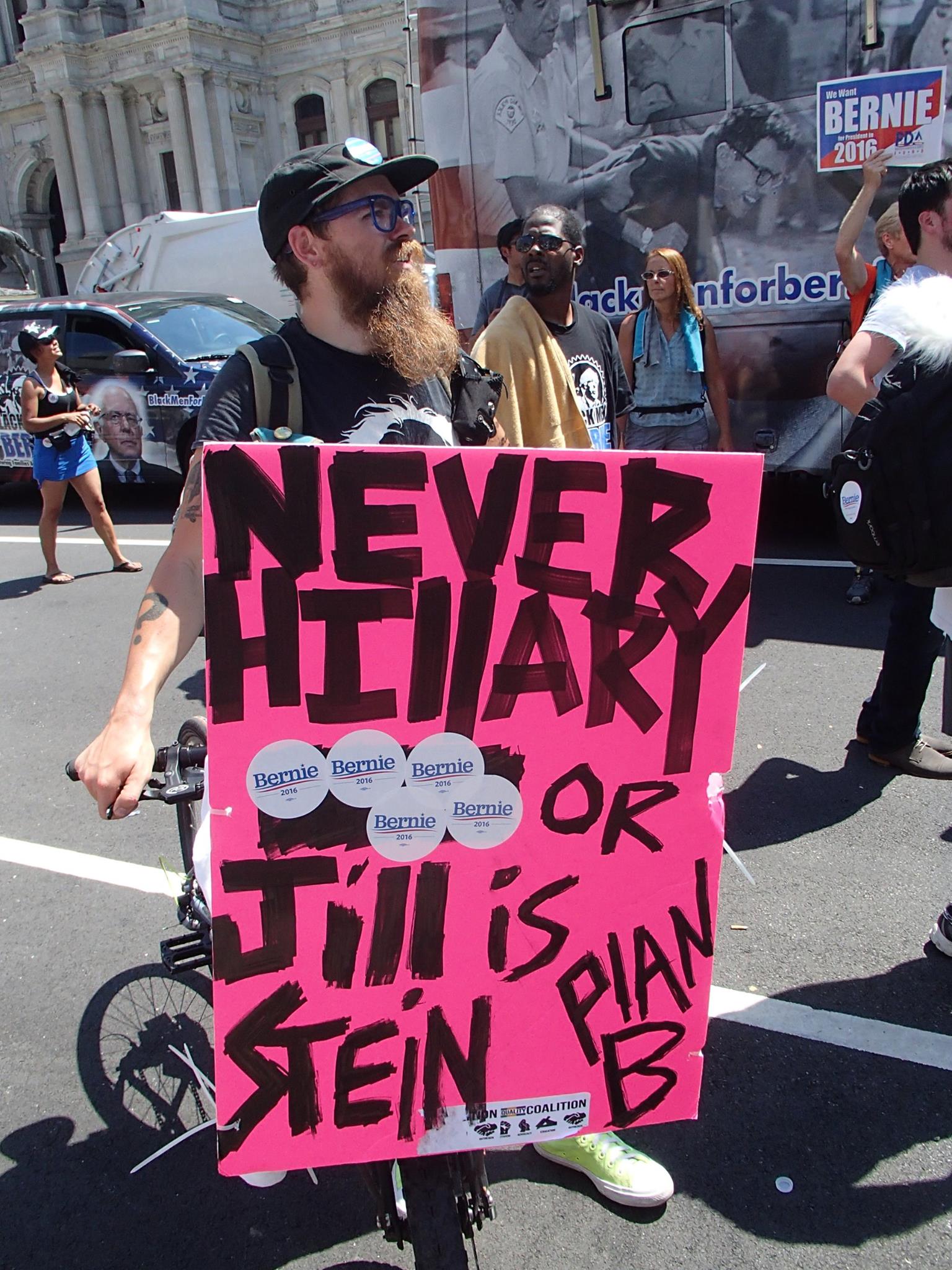 From the seats to the streets: Reflections on the D.N.C. 18 Backing Jill Stein, the Green Party presidential candidate, now that progressive champion Bernie Sanders has thrown in the towel.