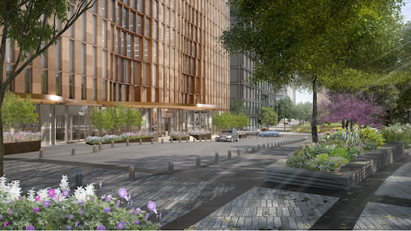 Coach, Inc. Sells Stake In, Puts Down Roots At, 10 Hudson Yards 1 35 Hudson Yards, viewed from the public square. (c) Related-Oxford.
