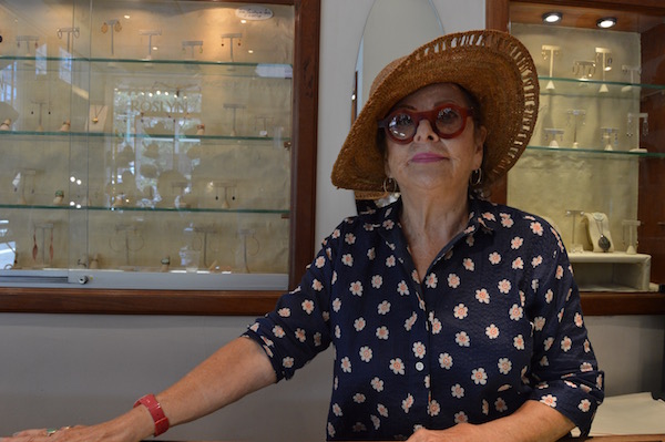Roslyn Grant has run her fine jewelry and fashion shop on Columbus Avenue for 20 years. | JACKSON CHEN 