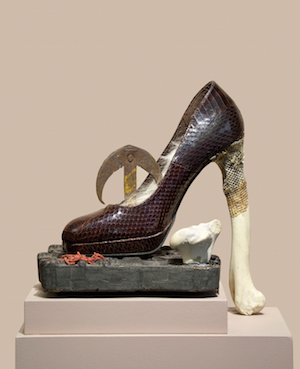 Buhmann on Art: Genesis Breyer P-Orridge and Scott Nedrelow 2 Genesis Breyer P-Orridge: “Shoe Horn” (9 1/2 x 9 1/2 x 6 1/2 in.). Photograph by David DeArmas, courtesy Invisible-Exports.