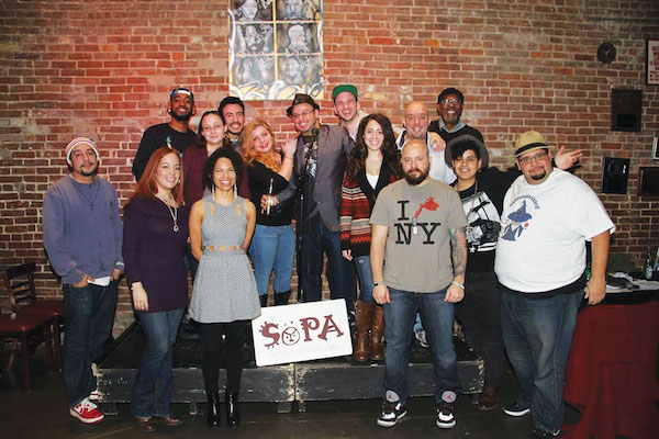 Speak your story at La Sopa 1 A La Sopa Completion Ceremony at Nuyorican Poets Cafe. Photo by Albert Areizaga/TaínoImage.