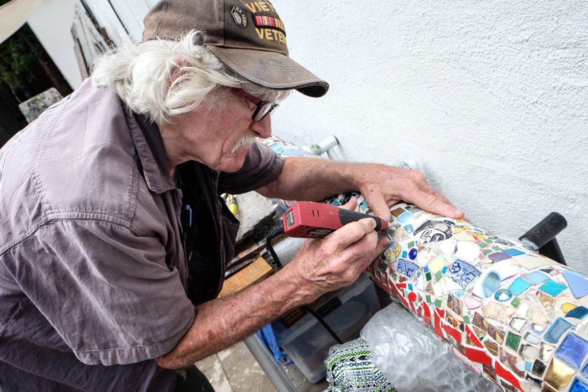 ‘Mosaic Man’ is getting back into pole position 1 jim-power-mosaic-poles-2016-07-07-v01,VIL,PRINT_WEB,WEB