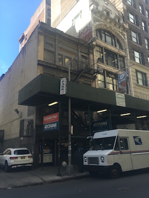 BP Plays ‘Triple No’ Hand in Affordable Housing Gamble 1 The CPC determined a developer can transfer air rights from the landmarked building above the Adorama camera store (second building from left), in order to build beyond zoning regulations in an adjacent building (left) without creating affordable housing. Photo by Jane Argodale.