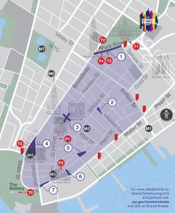 City to ask cars to 'share' Downtown streets with pedestrians on Saturday 3 Shared Streets 2016 map