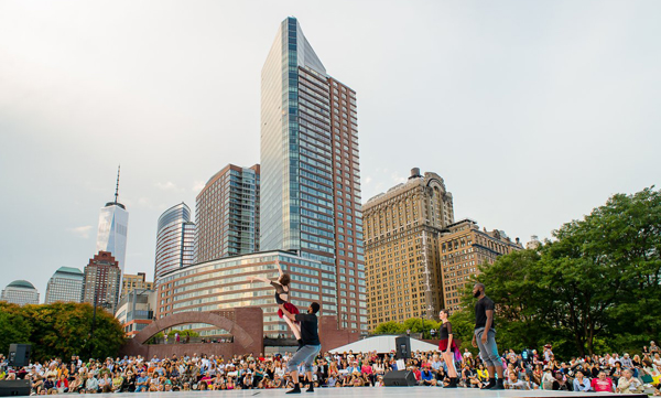 Battery Dance Company / Darial Sneed Dancers dazzled the audience at Wagner Park during the 2015 Battery Dance Festival.