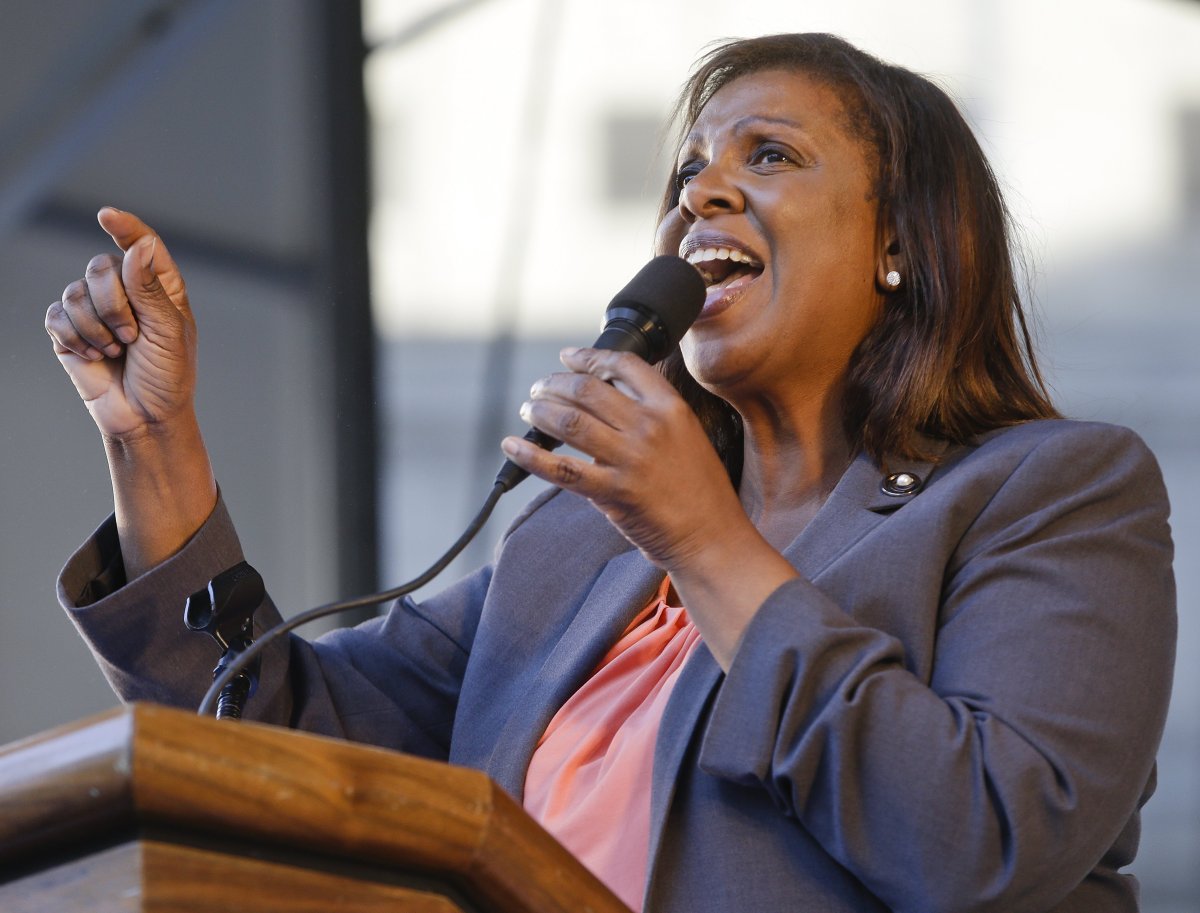 Associated Press / Frank Franklin II Public Advocate Letitia James and 37 other elected officials filed an amicus brief arguing that apartments created under the 421-g program should remain rent-stabilized for as long as the landlord receives the tax benefit.