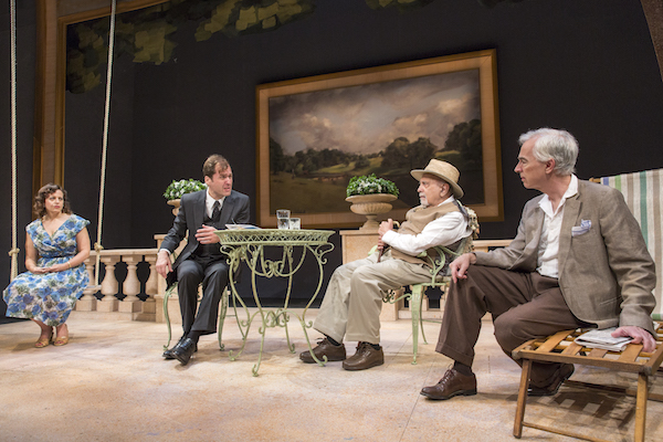 Satisfaction and Salvation, Before It’s Too Late 1 Katie Firth, Julian Elfer, George Morfogen, and Philip Goodwin in the revival of N.C. Hunter’s “A Day by the Sea,” directed by Austin Pendleton. | RICHARD TERMINE