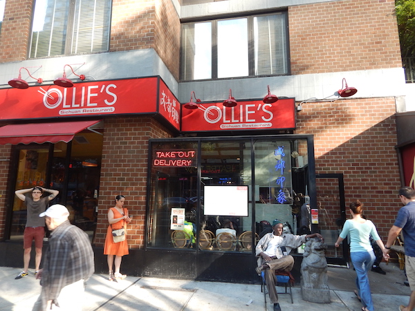 Dumpling Daredevils of Hell’s Kitchen 1 The exterior of Ollie’s. Photo by Sean Egan.