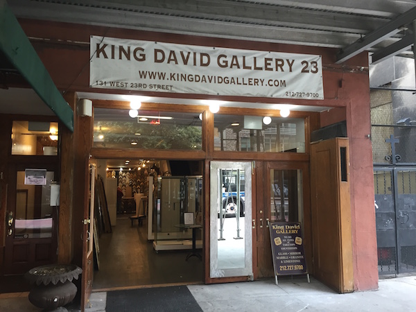 State Steps In to Ensure Insurance 4 The King David Gallery on W. 23rd St. lost merchandise in the explosion and its owner Daniel Peretz will submit insurance claims this week. Photo by Dennis Lynch.