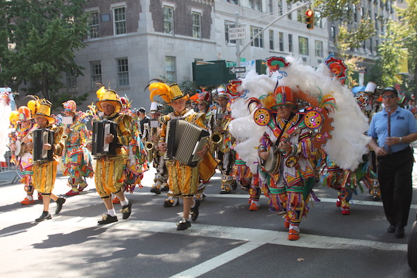 In Yorkville, Everyone’s German on Steuben Day! 1 Revelers at last year’s German American Steuben Parade on the Upper East Side. | GERMANPARADENYC.ORG
