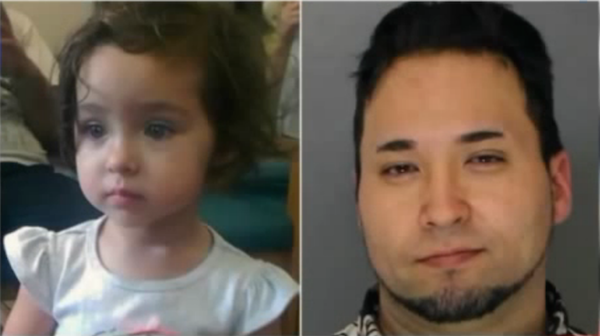 Ava Byrne (left) was recovered, and Robert Byrne (right) was arrested, after an Aug. 26 Amber Alert tip led to their discovery in a vehicle on W. 34th St. Photo Courtesy pix11.com.