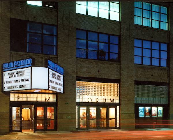 An exterior look at Film Forum, which has been in operation since 1970. Photo © Peter Aaron/Esto.